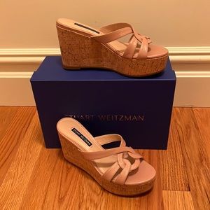 Stuart Weitzman wedge sandals